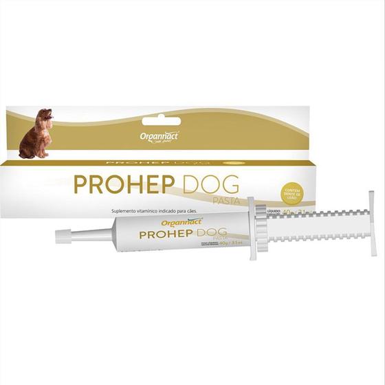 Imagem de Prohep Dog Pasta 40g/31ml Organnact Para Cães