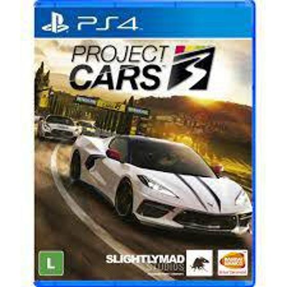 Jogo Project Cars 3 - Playstation 4 - Bandai Namco Games
