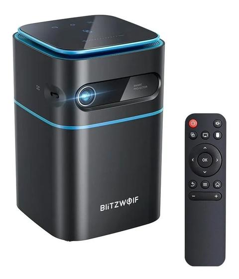 Projetor Blitzwolf Bw-vt2 Led 4k Wi-fi Bateria Android 9 Menor preço em Projetor Blitzwolf Bw-vt2 Led 4k Wi-fi Bateria Android 9