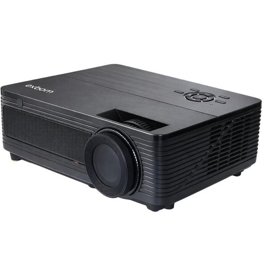 Projetor Data Show Exbom Pjv220 2800lumens Profissional Preto 127 220v