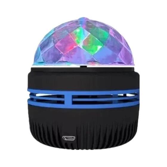 Imagem de Projetor de Estrelas Galaxy LED Colorido com Luz de Lua - Rotativo e USB