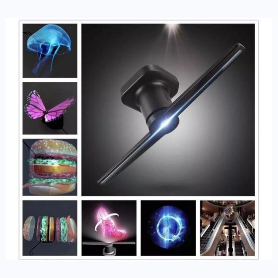 Projetor de Holograma 3D Super Led - LK-300 - LuaTek - Projetor ...