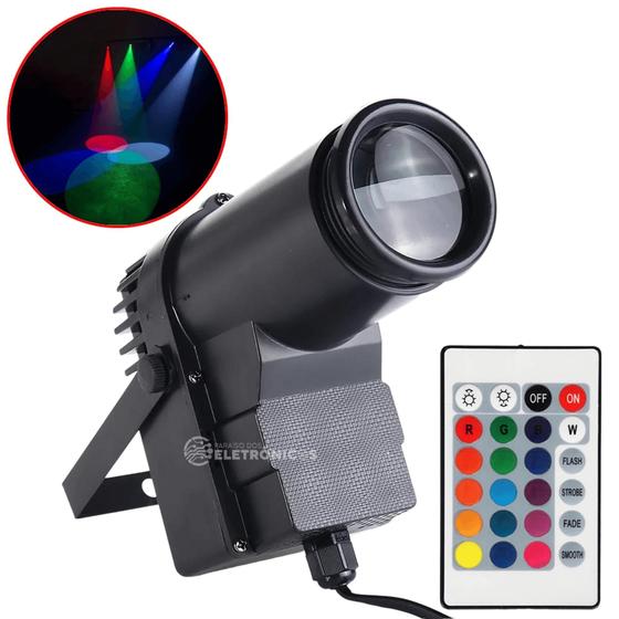 Projetor de LED 15w Para palco, Entrada DMX, Natal, Casa, Dj, Festa - 194882PR é boa?
