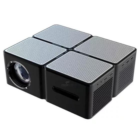 Projetor de Vídeo Datashow Led 4K 3500 Lumens VGA HDMI Home Theater Mini Jack Menor preço em Projetor de Vídeo Datashow Led 4K 3500 Lumens VGA HDMI Home Theater Mini Jack