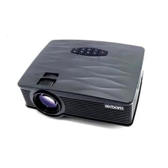 Projetor De Vídeo Multimídia Led Bivolt Pj-q80 Preto Exbom Menor preço em Projetor De Vídeo Multimídia Led Bivolt Pj-q80 Preto Exbom
