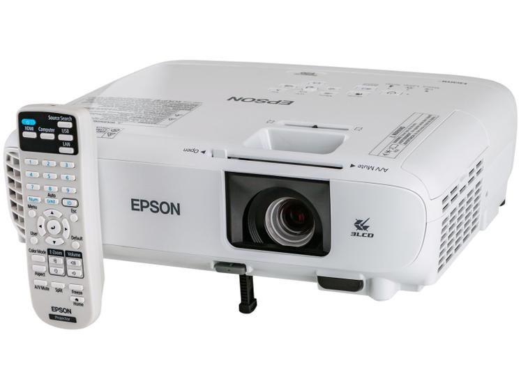 Projetor Epson PowerLite E20 XGA Portátil Menor preço em Projetor Epson PowerLite E20 XGA Portátil