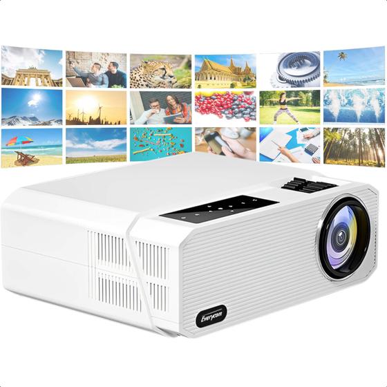 Imagem de Projetor Everycom HQ9 8000 Lumens Full HD 4K
