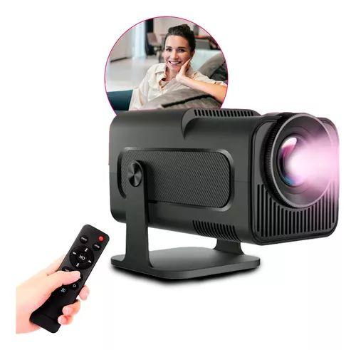 Imagem de Projetor HY320 Smart Android 11 4K HDMI WiFi Bluetooth com Pilha Inclusa