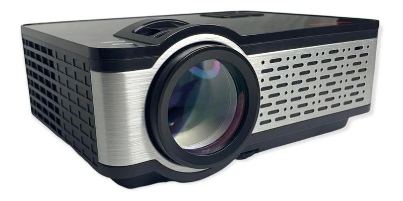 Projetor De 120 Polegadas Projetor Led 2400 Lumens 1080p 120 Polegadas Tomate Mpr-5007 preto ...