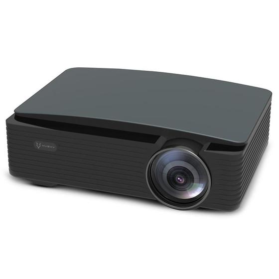 Projetor LED Full HD Husky Technologies, 5810 Lumens, Bluetooth, Android, Preto - HTCAJ001