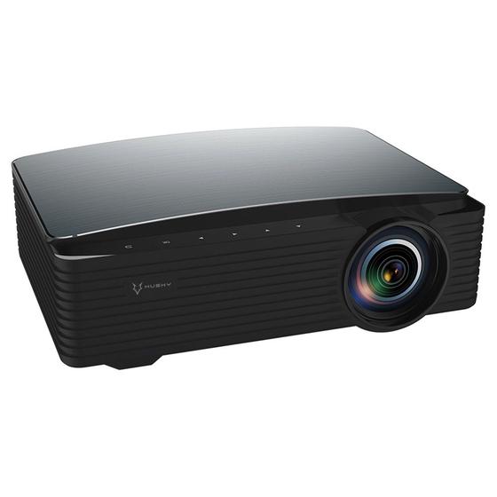 Projetor LED Full HD Husky Technologies, 5810 Lumens, Bluetooth, Android, Preto - HTCAJ001