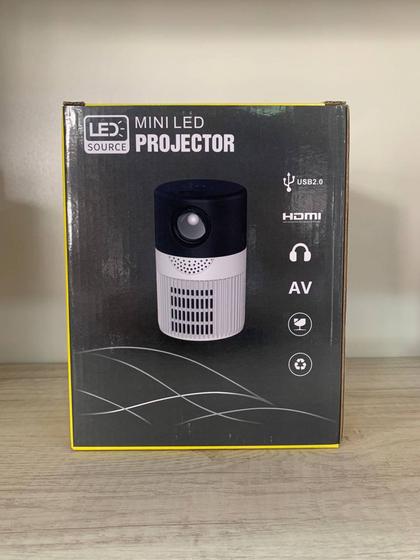 Projetor Led Hd Mini Hdmi 4k Portátil Menor preço em Projetor Led Hd Mini Hdmi 4k Portátil