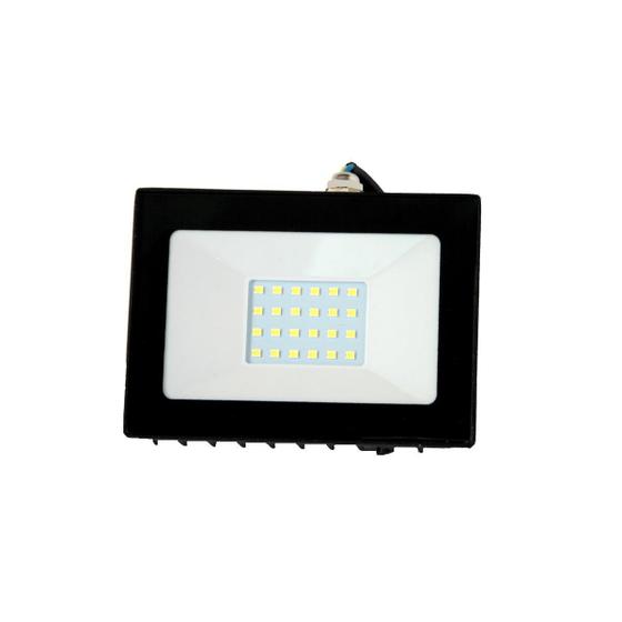 Projetor Led Super Slim 20W Branco Frio Bivolt Menor preço em Projetor Led Super Slim 20W Branco Frio Bivolt