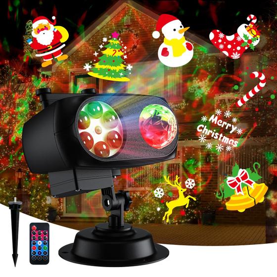 Imagem de Projetor LED Trrisaun STSDD-US-2024 - 10 Temas com Design Preto