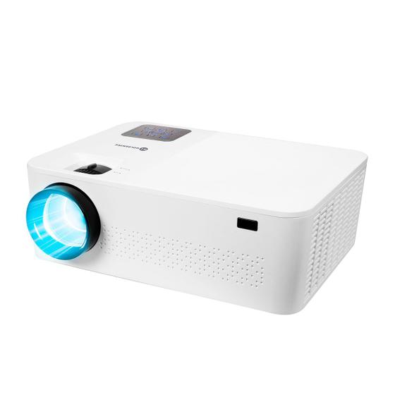 Projetor Multimídia Smart 5500 Lumens Full HD Wi-Fi Bluetooth com HDMI, USB, AV e VGA GT Menor preço em Projetor Multimídia Smart 5500 Lumens Full HD Wi-Fi Bluetooth com HDMI, USB, AV e VGA GT