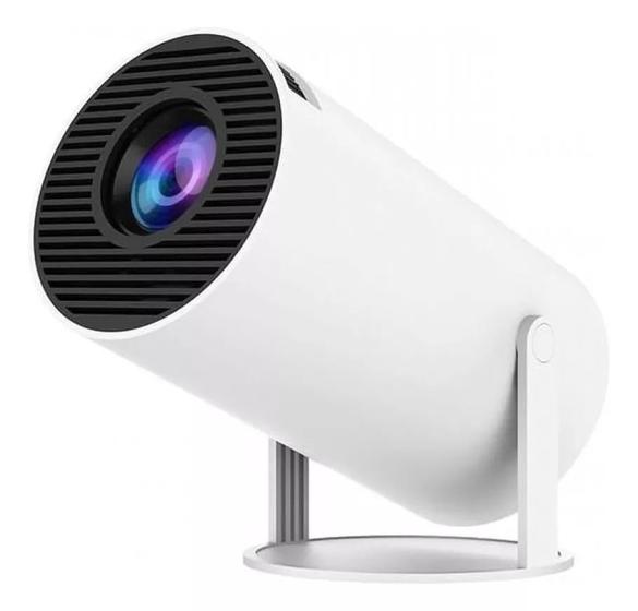 Imagem de Projetor Portátil Hy300 Smart Wifi Bluetooth Integrados Android 11.0 Alta Resolução c/ Auto Falante
