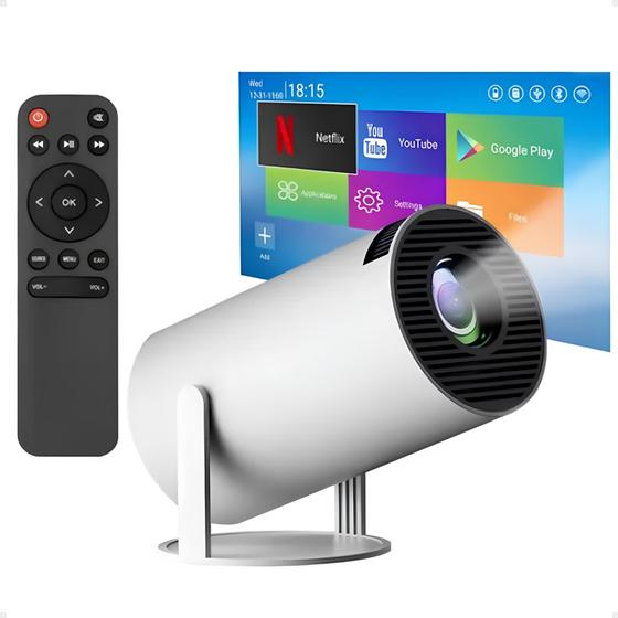 Imagem de Projetor Portátil Smart Android Mini HD Celular Pc WiFi