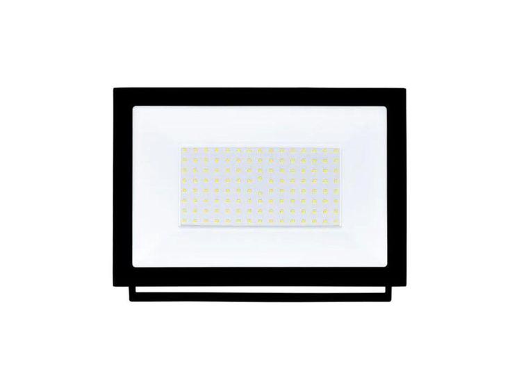 Imagem de Projetor Refletor Led 100w 6500k Branca Fria - Economax