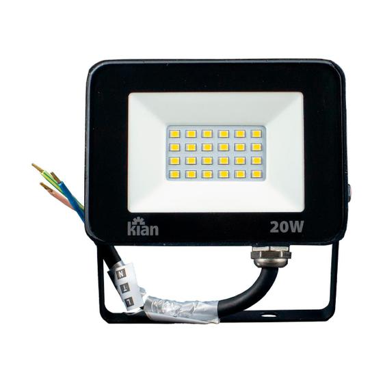 Imagem de Projetor Refletor Led 20w 6.500k Branca Fria