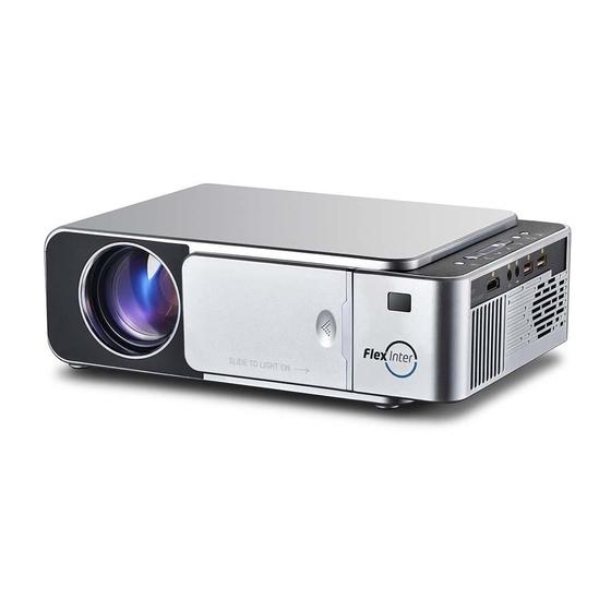 Projetor T6 LCD 1280 x 720P HD 3500 Lumens LED Projetor Multimídia Home Theater USB HDMI Media Player - Flexinter Menor preço em Projetor T6 LCD 1280 x 720P HD 3500 Lumens LED Projetor Multimídia Home Theater USB HDMI Media Player - Flexinter