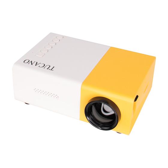 Imagem de Projetor Tucano Mini TC-Y30 - HDMI/VGA/USB - 600 Lumens - Bivolt - Preto