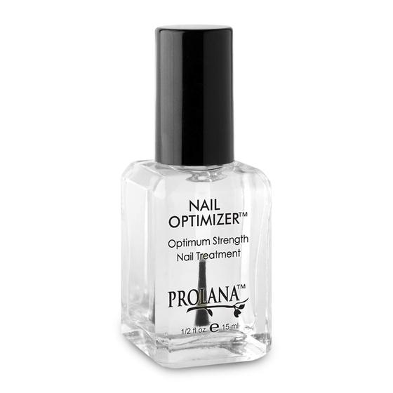 Imagem de Prolana Nail Optimizer, camada base fortalecedora de unhas extra forte para unhas fracas e danificadas, cresce e evita que as unhas descasquem, unhas quebradiças, evita escorregões, lasca e fortalece as unhas, 0,5 onças