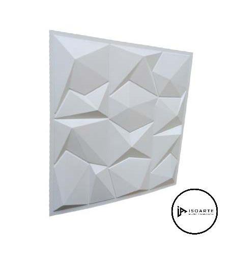 Imagem de PROMO PLACA 3D - 50x50 cm DECORATIVA MODELO DIAMANTE