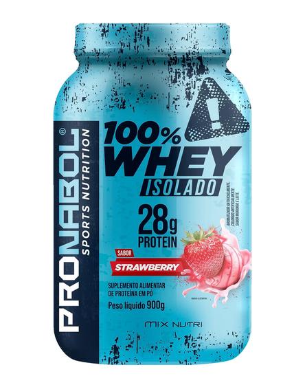 Imagem de Pronabol 100% Whey Isolado Suplemento 28g Protein 900g