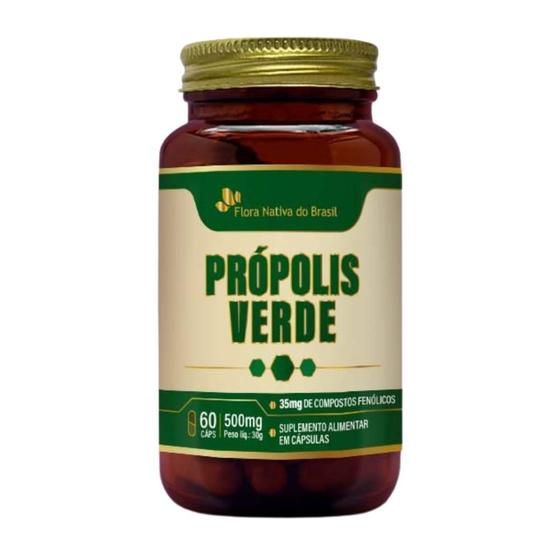 Imagem de Propolis Verde 500mg 60 Caps