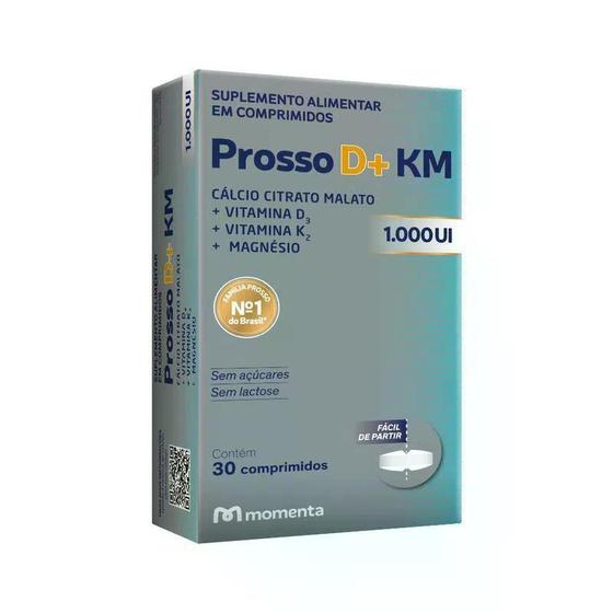 Imagem de Prosso D+ Km 1.000Ui Com 30 Comprimidos