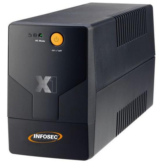 Imagem de Proteção de Energia No Break Infosec X1 1000Br Lv 480W 110V