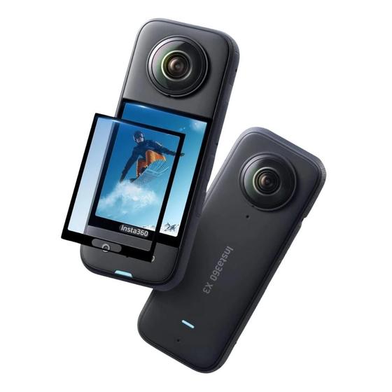 Imagem de Proteção De Tela Anti Riscos Para Action Cam Insta360 X3