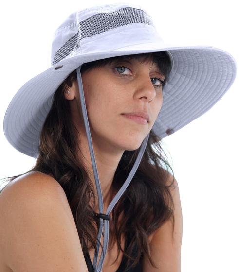 Imagem de Proteção UV Sun Hat GearTop de aba larga para homens e mulheres