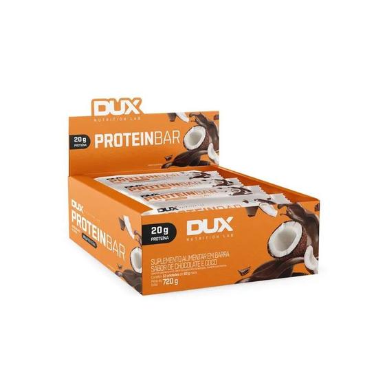 Imagem de Protein Bar 20g de Proteína 12un de 60g - Dux Nutrition