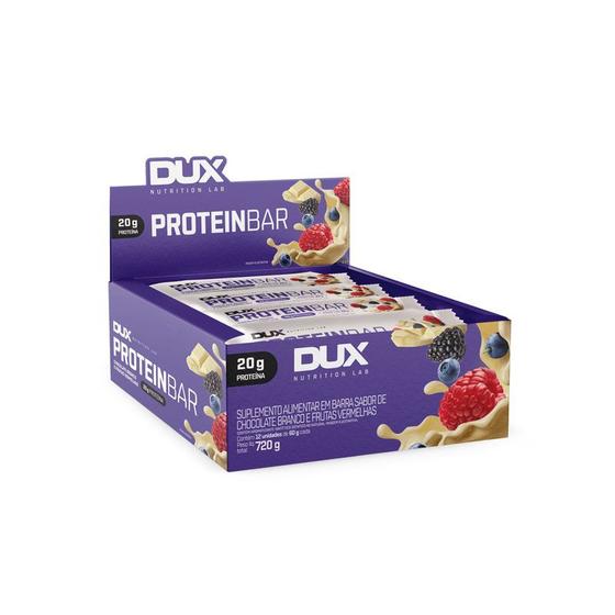 Imagem de Protein Bar 20g de Proteína 12un de 60g - Dux Nutrition