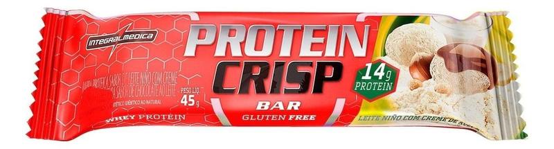 Imagem de Protein bar Crisp Bar Leite Ninho E Avela 45g