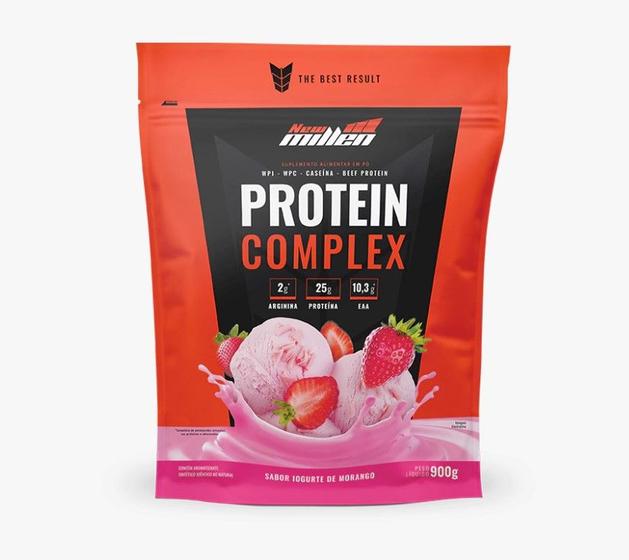 Imagem de Protein Complex Iorgute de Morango Refil 900g New Millen