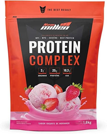 Imagem de Protein Complex Stand New Millen - Iogurte de Morango 1,8kg
