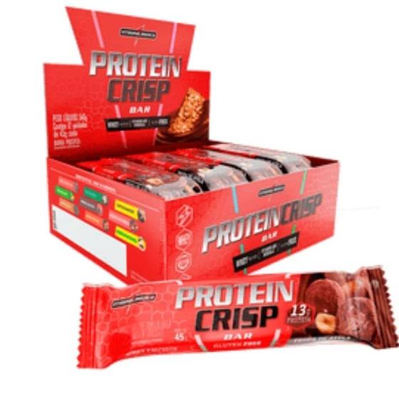 Imagem de Protein Crisp Bar - Barra de Proteína (Caixa c/ 12un de 45g) Integralmedica