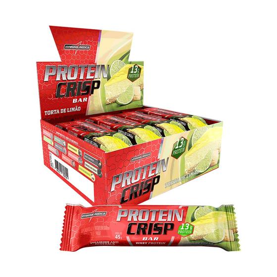 Imagem de Protein Crisp Bar C/ 12 Unid de 45g Cada - IntegralMedica