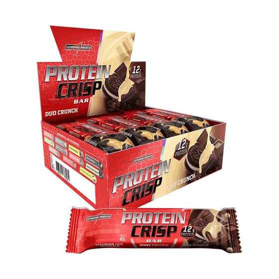 Imagem de Protein Crisp Bar C/ 12 Unid de 45g Cada - IntegralMedica