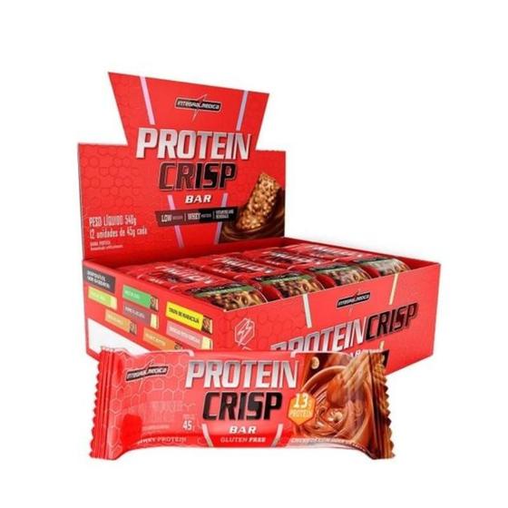 Imagem de Protein Crisp Bar Cx 12un - Integralmedica