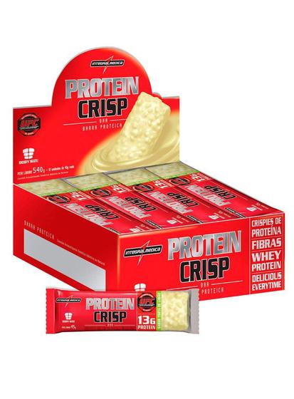 Protein Crisp Caixa com 12 unidades Sabor Torta de Limão é boa?