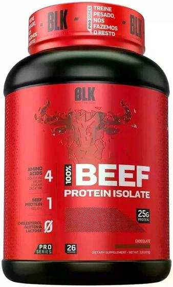 Imagem de Proteina Blk Beef Protein Isolada Sabor Chocolate 900g