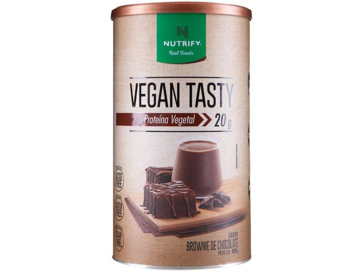 Imagem de Proteína Brownie de chocolate Nutrify Vegan Tasty