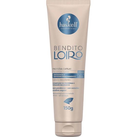 Proteína capilar bendito loiro 150ml haskell