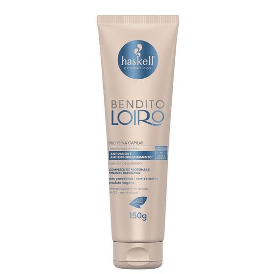 Imagem de Proteína Capilar Bendito Loiro Reconstrução Imediata 150g - Haskell