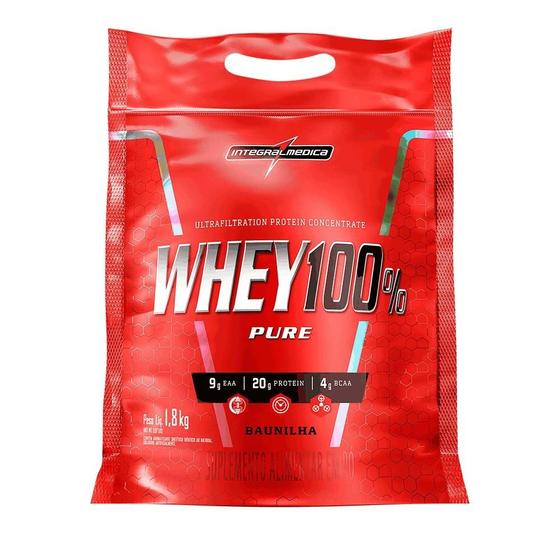 Imagem de Proteína Concentrada IntegralmedicaWhey 100% Pure Chocolate 1,8kg Pouch