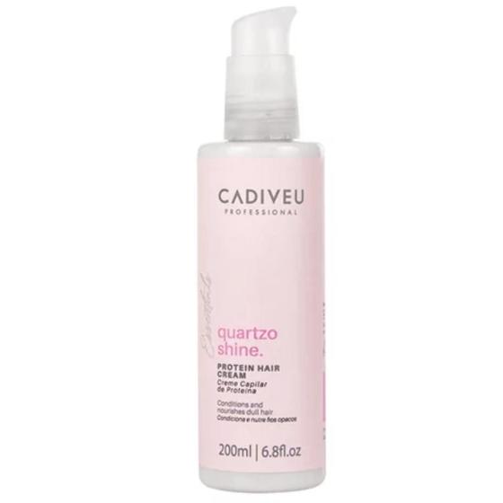 Imagem de Proteína Condicionante Essentials Quartzo Shine 200ml Cadiveu Hidrata Nutre Define Brilho e Maciez