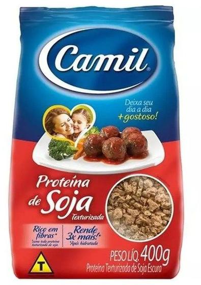 Imagem de Proteina de Soja Escura 400g - Camil